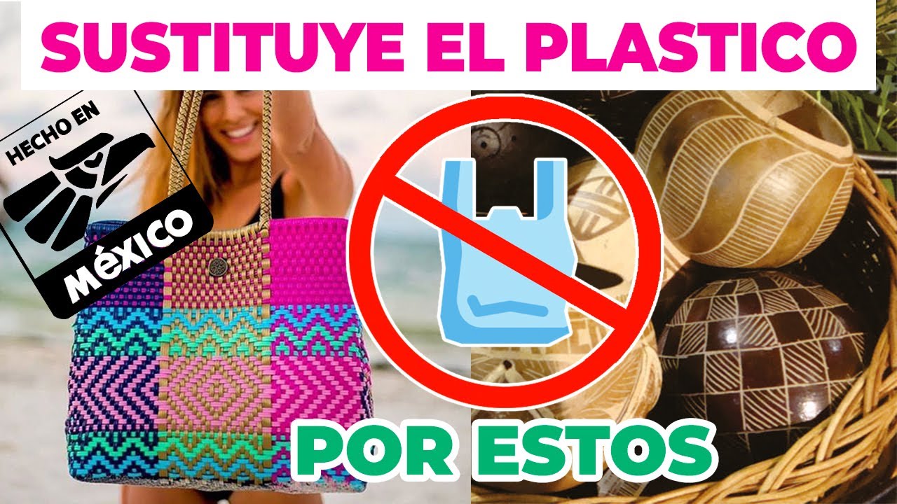 Alternativas eco para reemplazar bolsas de plástico