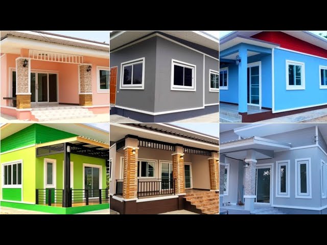 Colores verdes para exteriores de casas