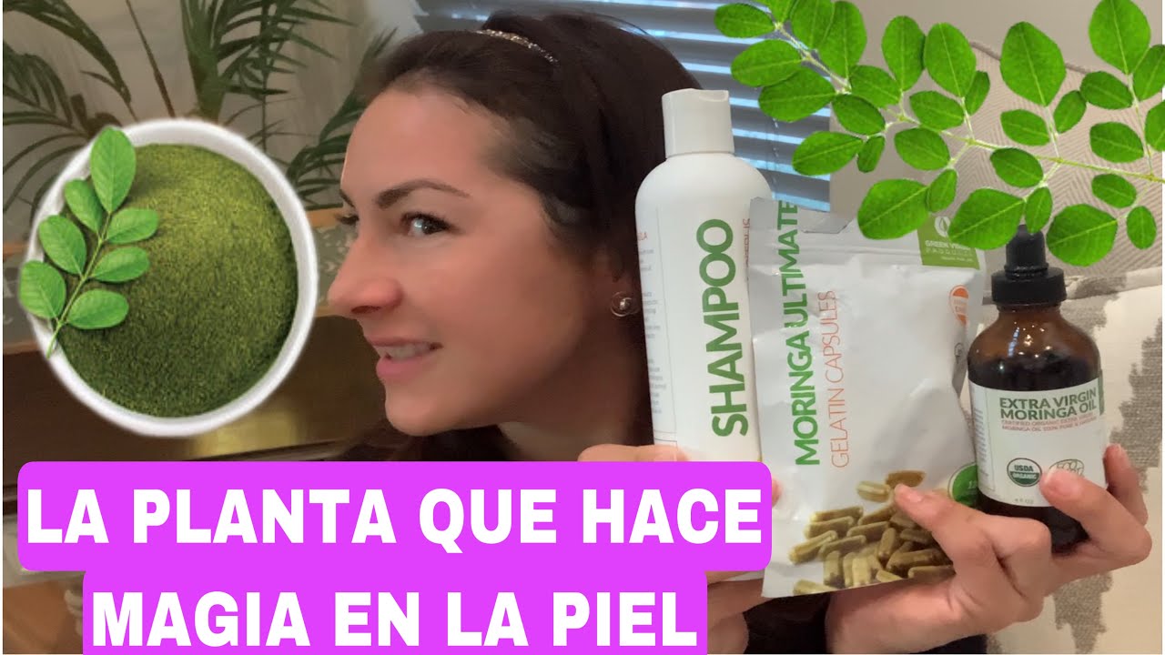 Elimina manchas con moringa en tu rostro