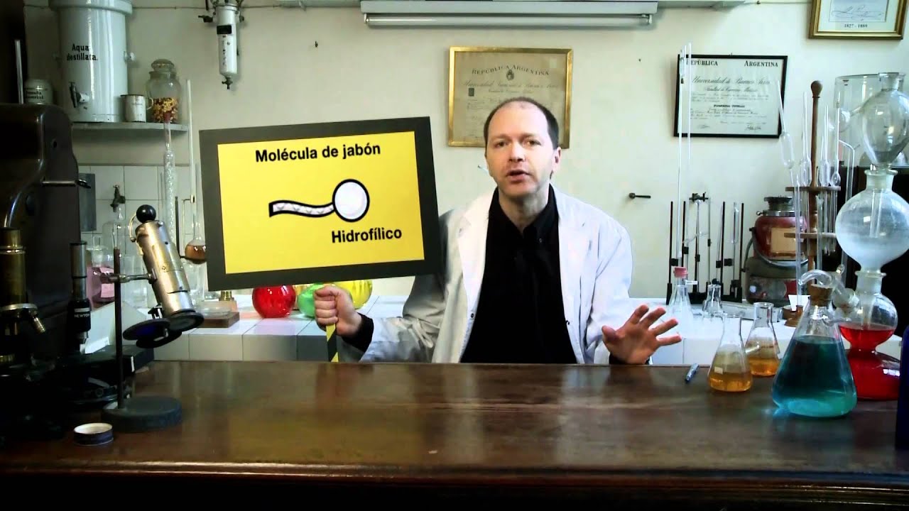 La ciencia detrás de la limpieza de los detergentes