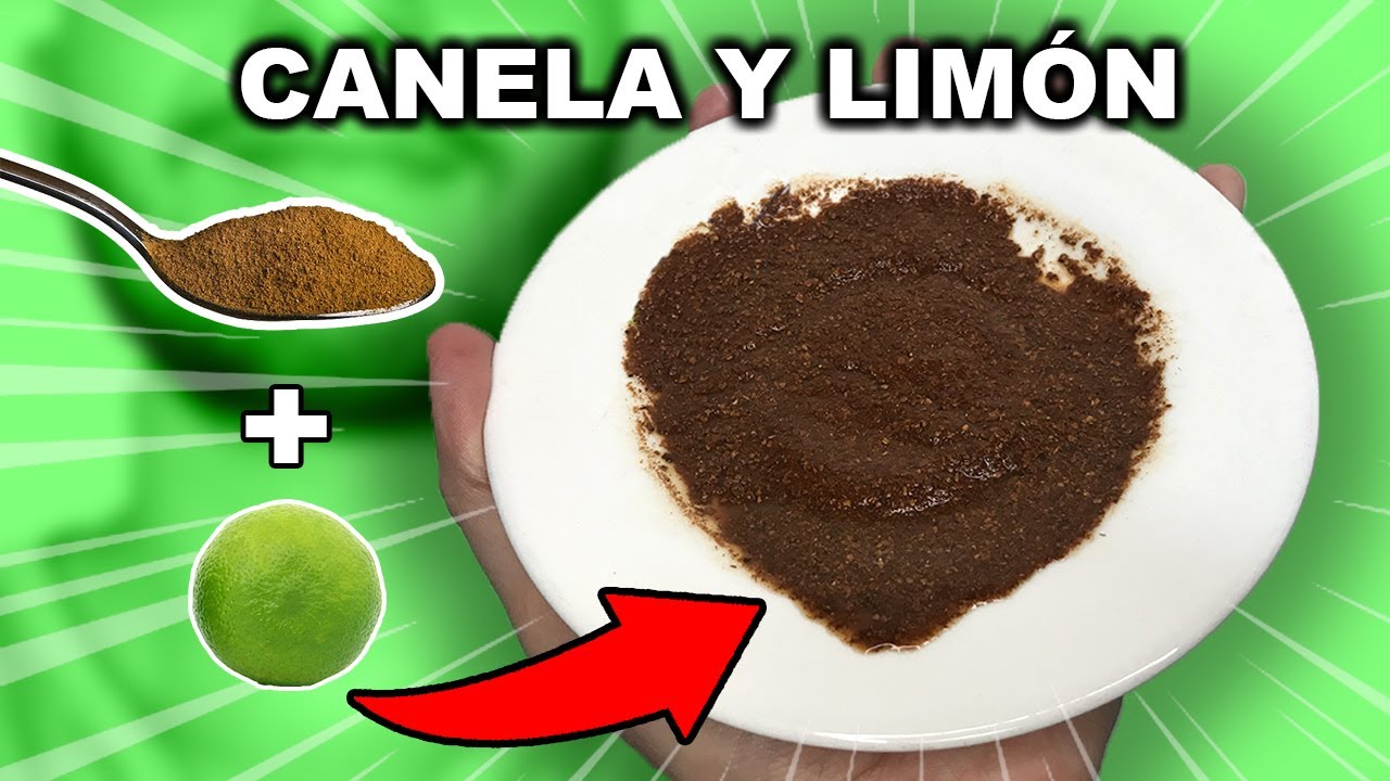 Receta de canela y limón para tu barba