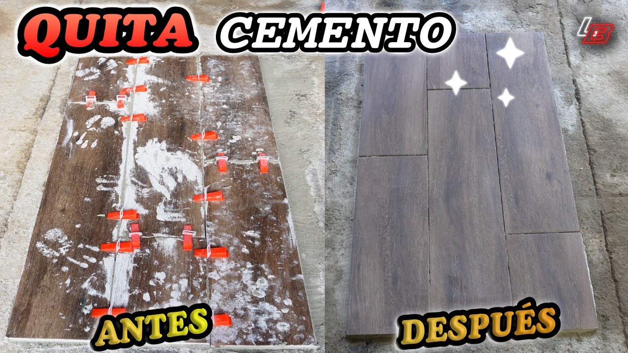 ¡Elimina manchas de cemento en loseta con estos tips!