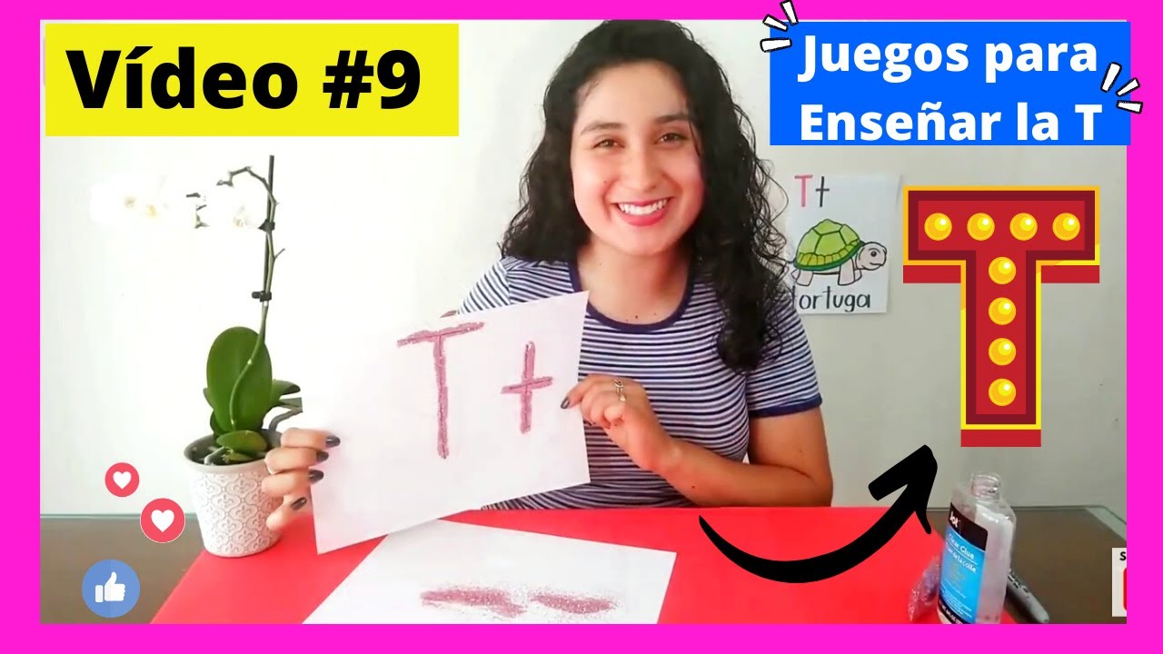 Actividades con la letra T para preescolares