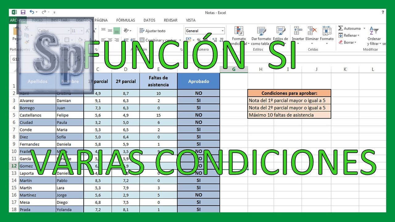 Ampliando divisiones: condiciones y opciones