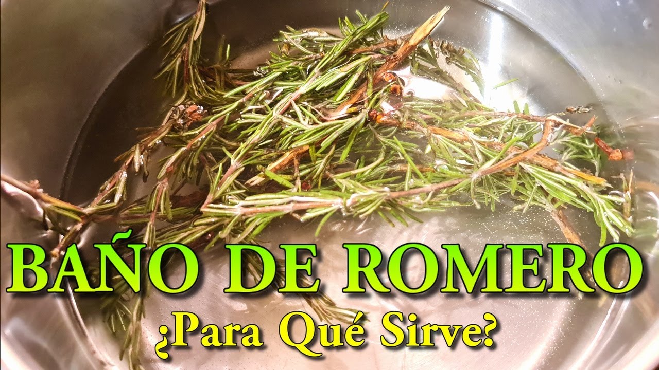 Baños de asiento con romero: Usos y beneficios