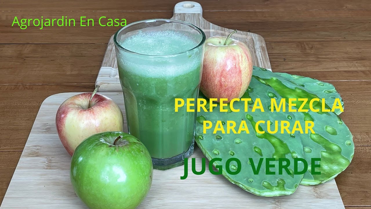 Beneficios del licuado de nopal y manzana