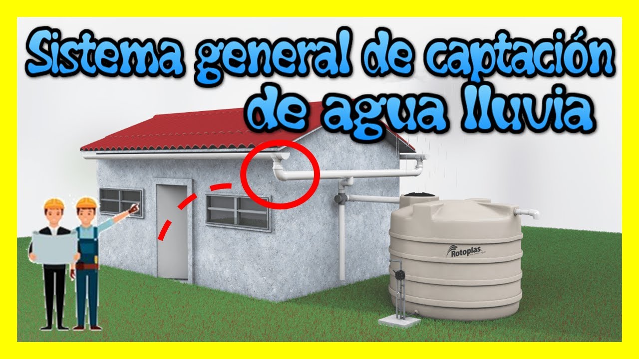 Captación casera de agua de lluvia: paso a paso