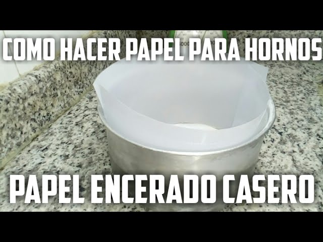 Cómo sustituir el papel para hornear