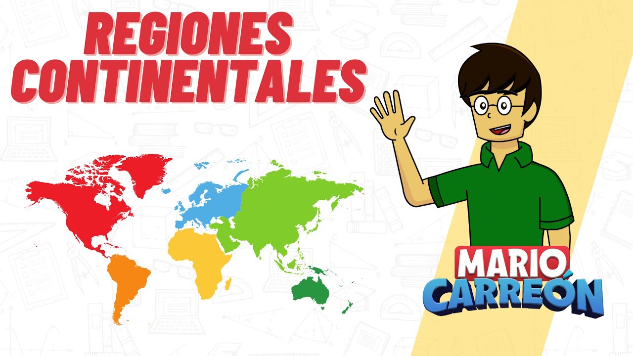 Componentes clave para entender las divisiones continentales
