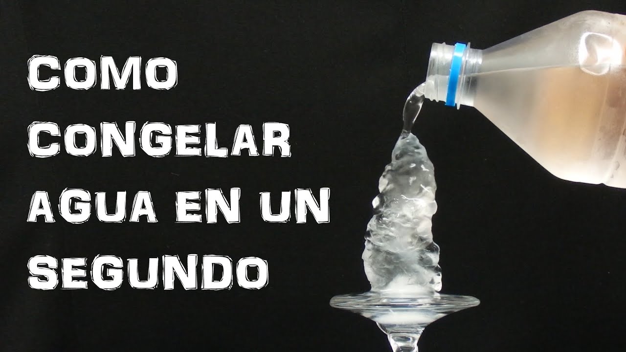 Congelar agua: ¿Cambio físico o químico?
