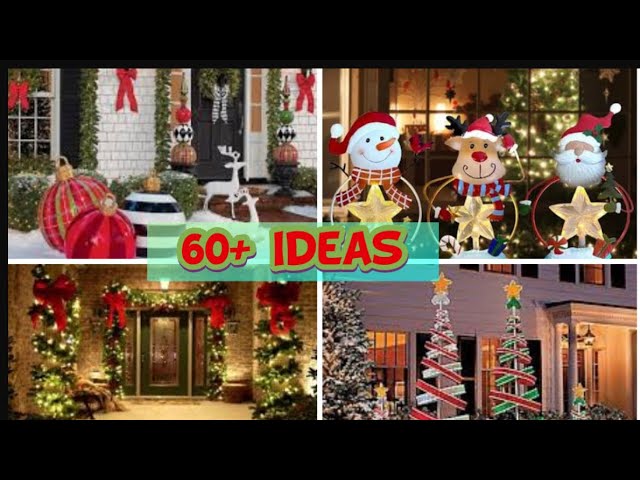 Decoraciones navideñas para exteriores