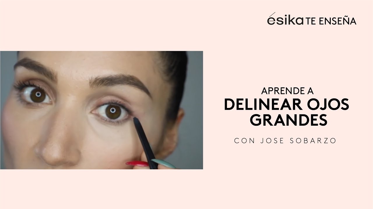 Delineado ideal para ojos grandes