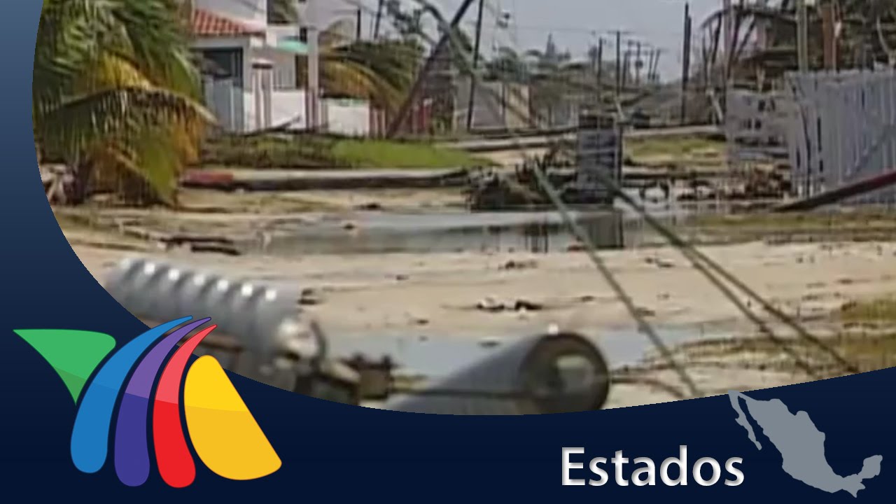 Desastres naturales en Yucatán
