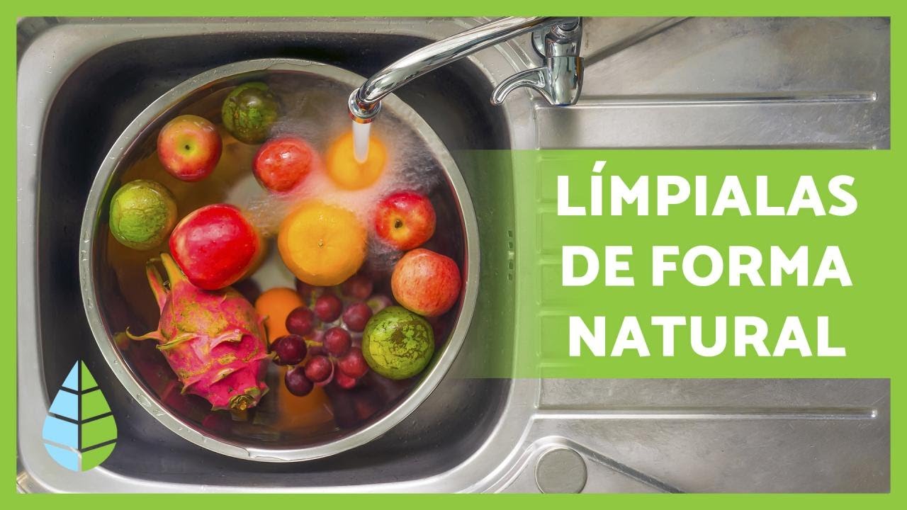 Desinfectantes naturales para tus frutas y verduras