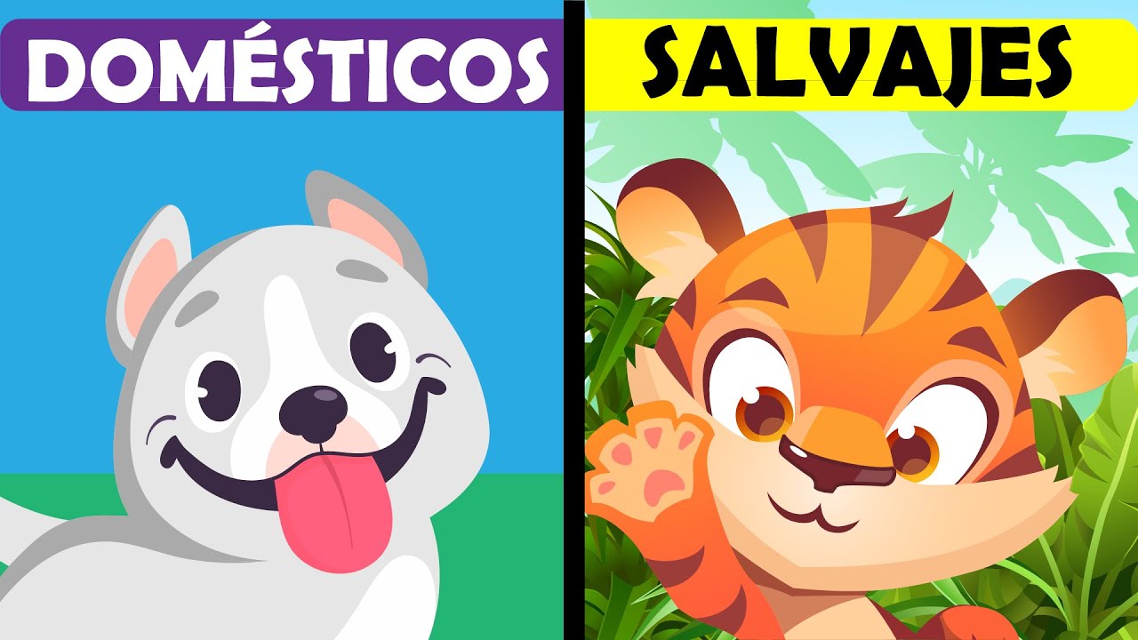 Diferencias entre animales salvajes y domésticos