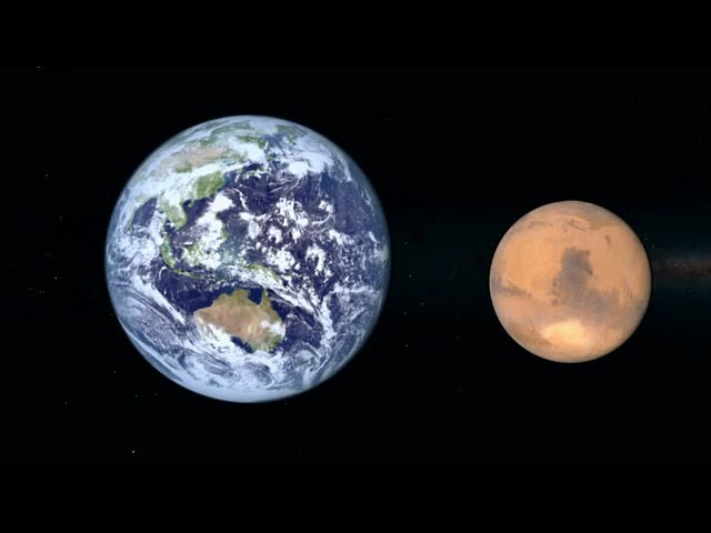 Diferencias entre la Tierra y Marte