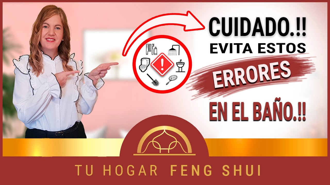 Feng Shui: caracoles en el baño