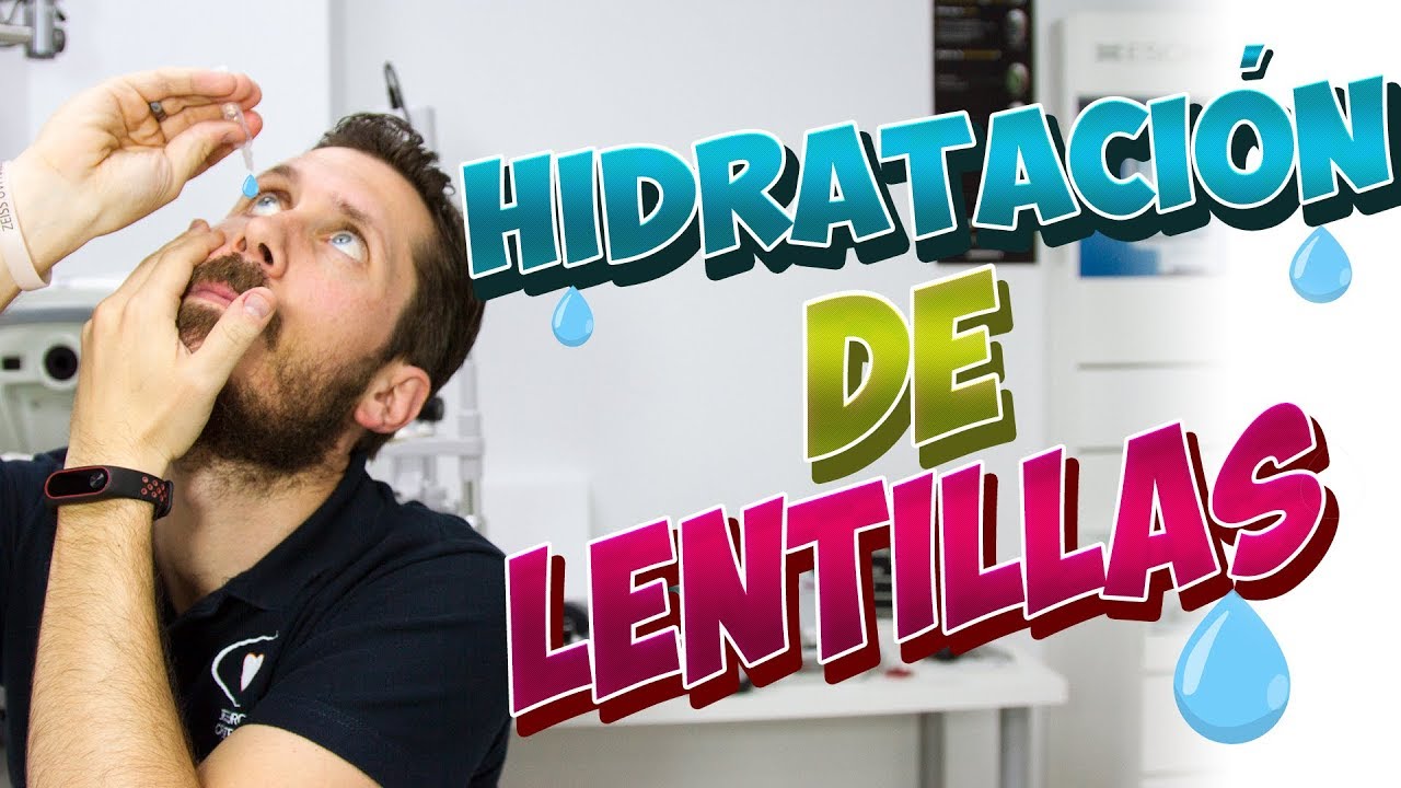 Gotas para lubricar ojos con lentes de contacto rígidos
