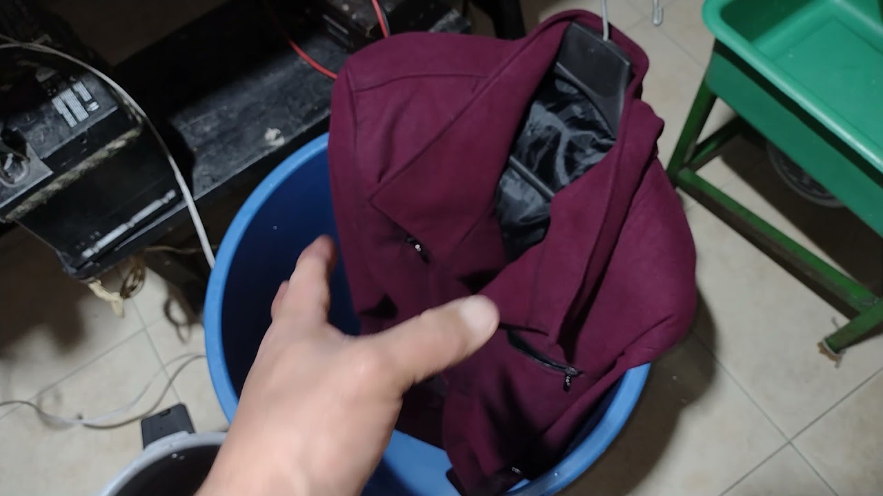 Guía para teñir un saco de paño de forma sencilla