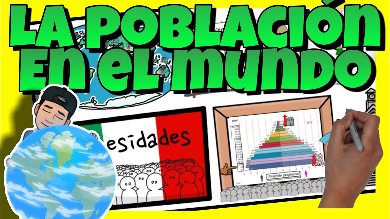La población mundial vista desde la geografía de sexto grado
