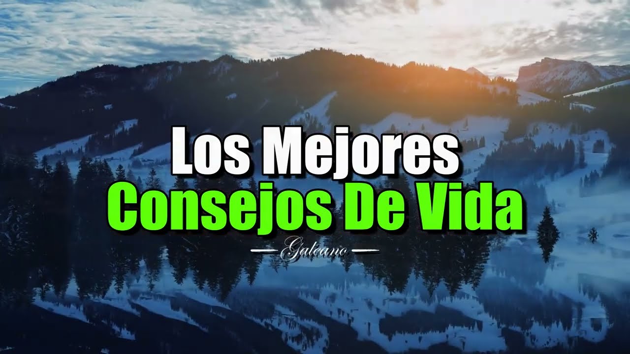 La única vida que tienes hazla memorable