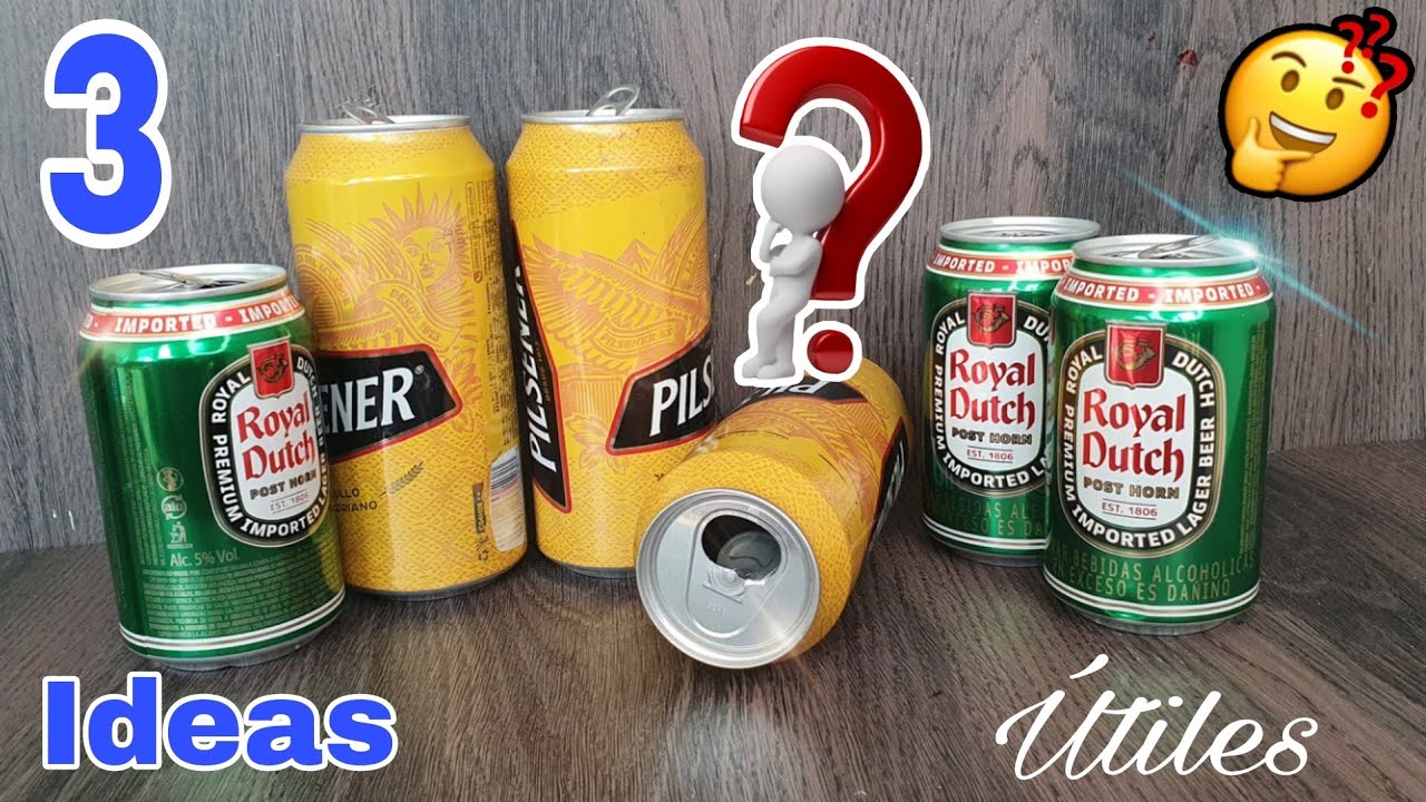 Manualidades creativas con cartones de cerveza