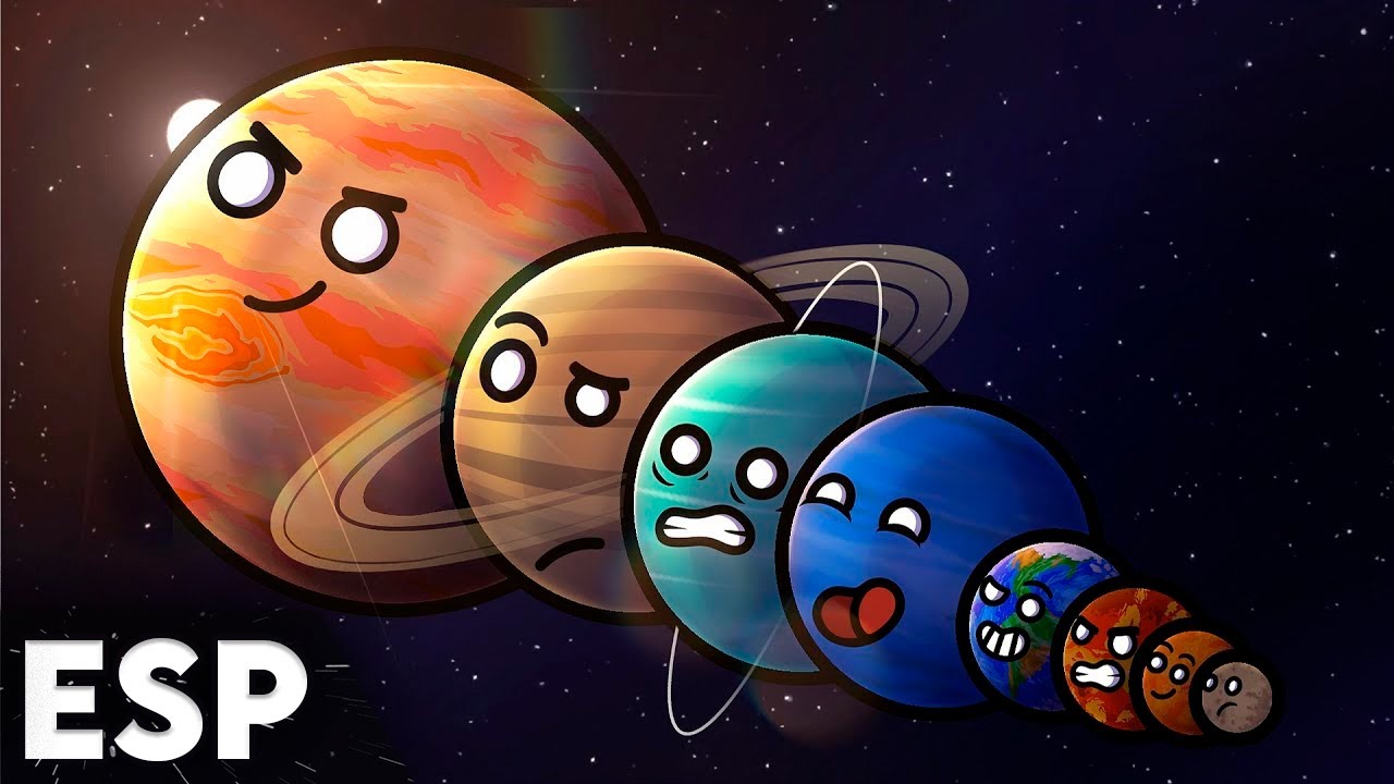 Planetas: ¿cuál es el orden por tamaño?