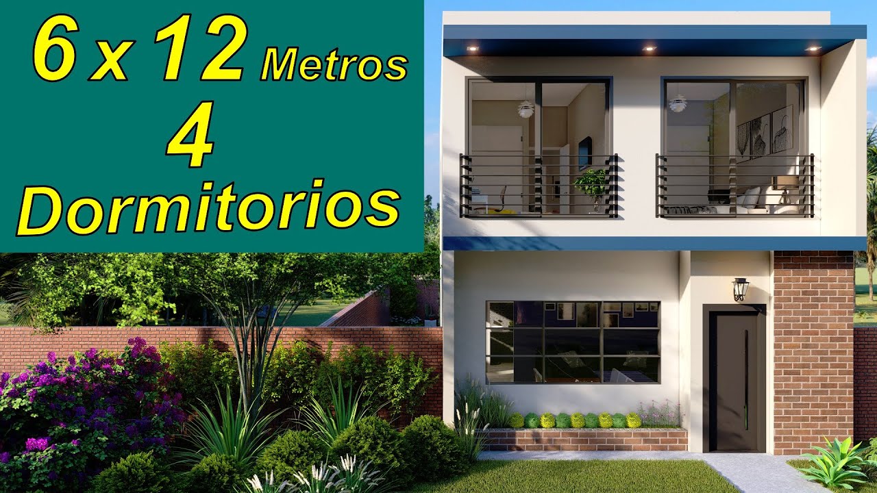 Planos de viviendas sencillas de dos plantas