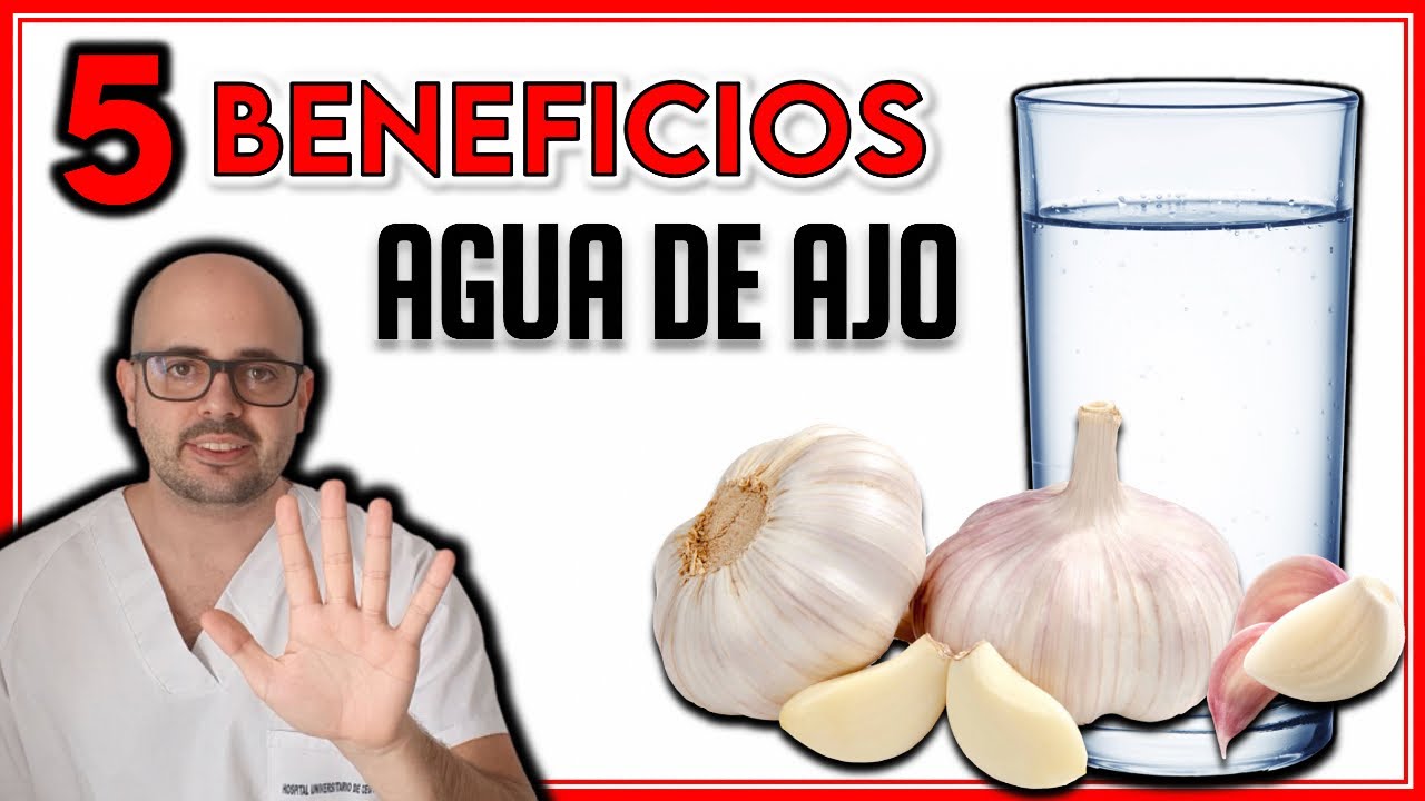 Preparación del agua con ajo ¡toma nota!