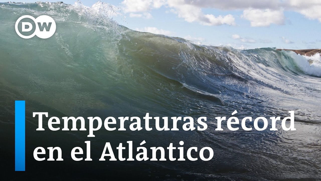 Temperatura del agua en el Atlántico