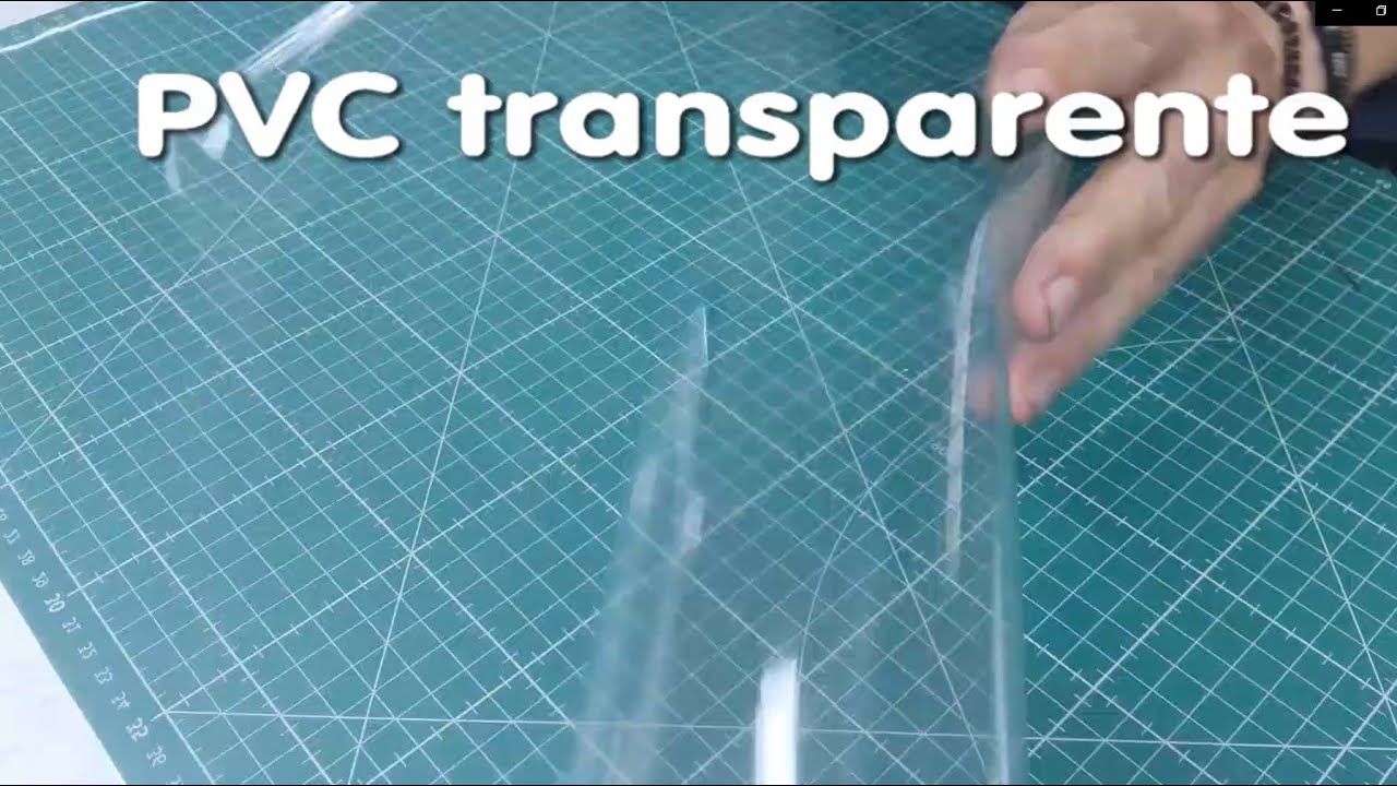 ¿Cómo se llama el plástico transparente?
