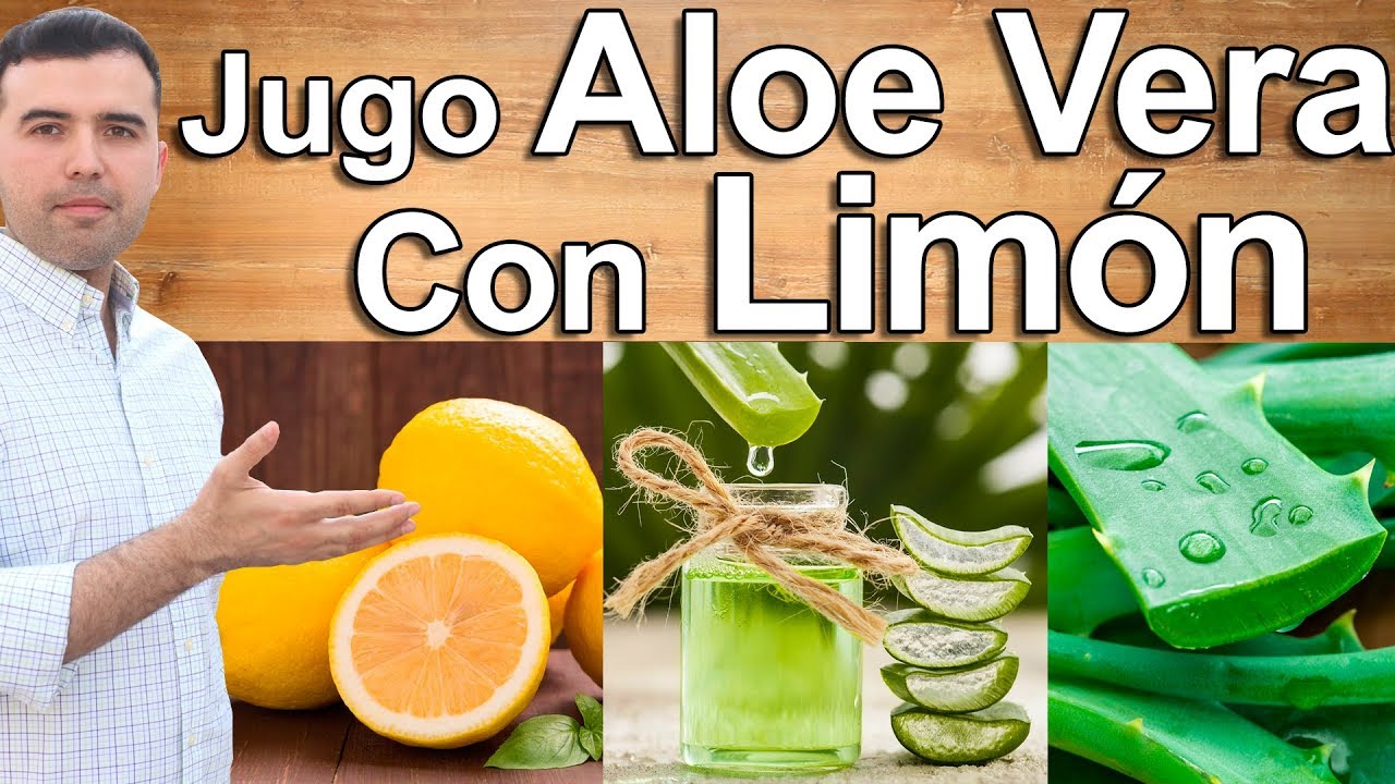 Agua de Aloe Vera y Limón: Propiedades y Beneficios