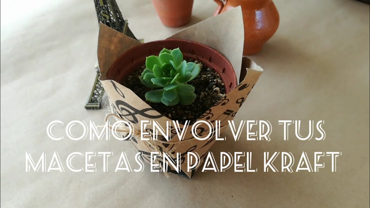 Aprende a decorar una maceta para convertirla en un centro de mesa único