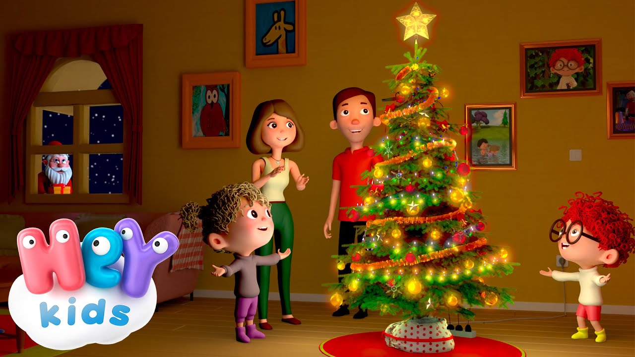 Árboles de Navidad infantiles decorados