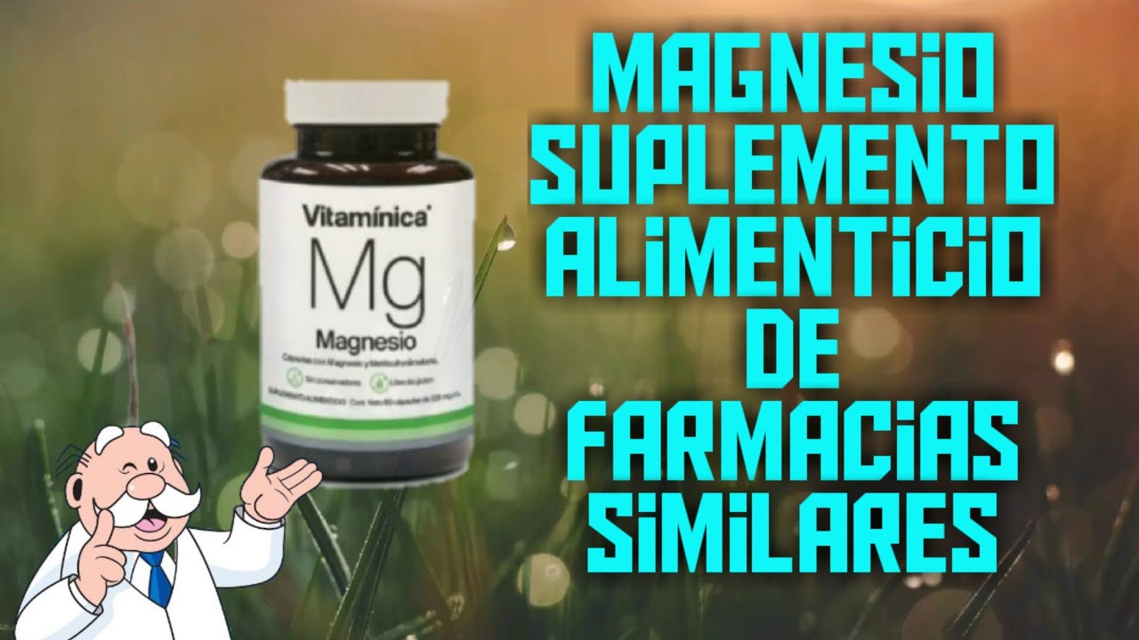 Carbonato de magnesio: ¿disponible en farmacias similares?