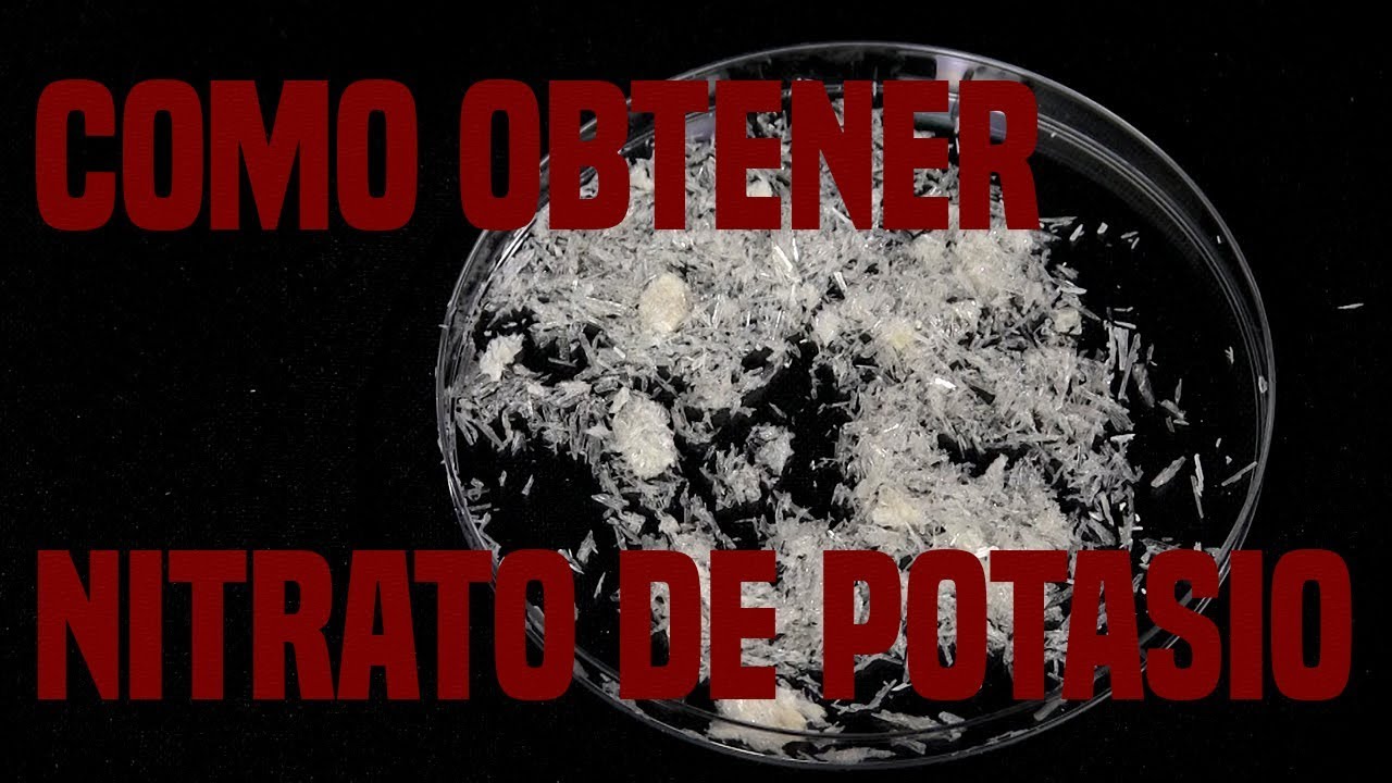 Carbono azufre y nitrato de potasio: características y usos