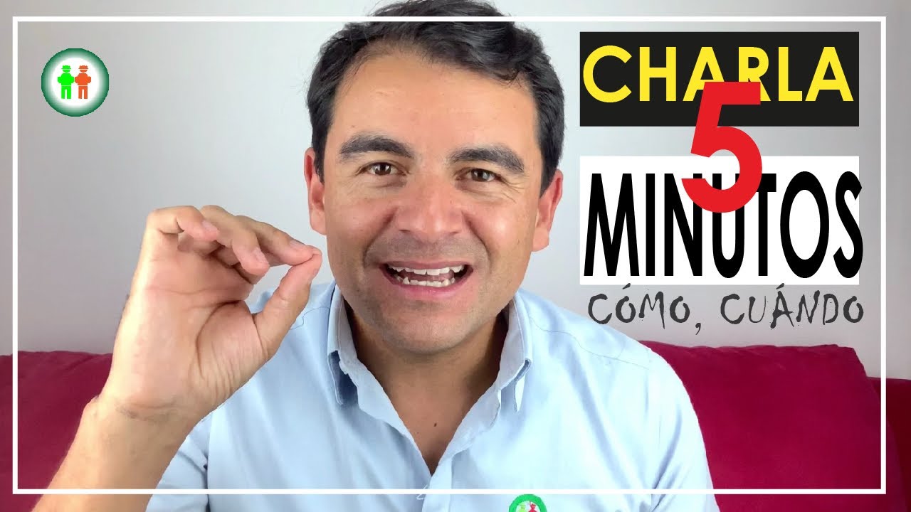 Charlas de seguridad laboral en solo 5 minutos