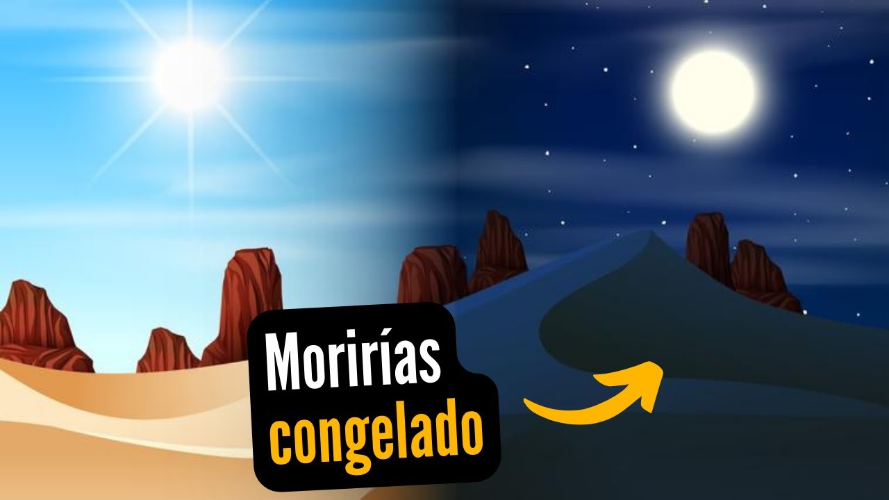 Clima del desierto: ¿cuánto calor hace?