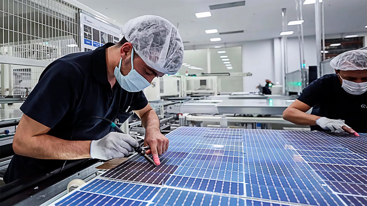 Composición de los paneles solares