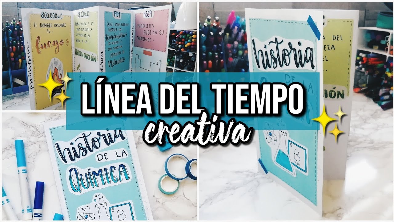 Creando líneas del tiempo coloridas