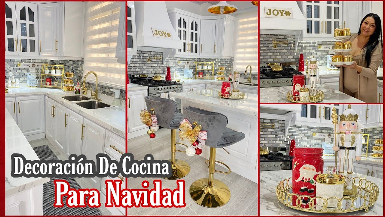 Decoración navideña para la cocina
