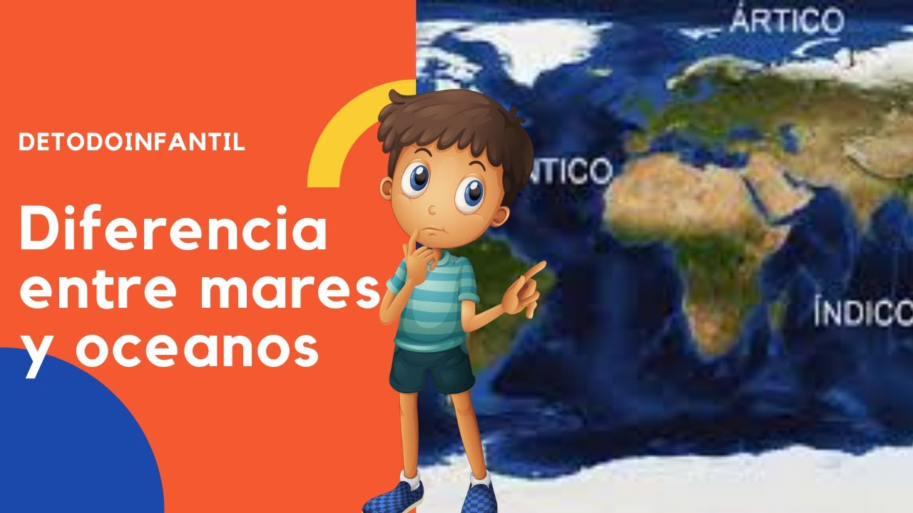 Diferencias entre océanos y mares
