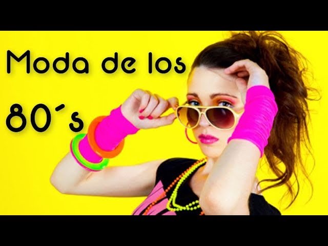 Disfraz ochentero femenino