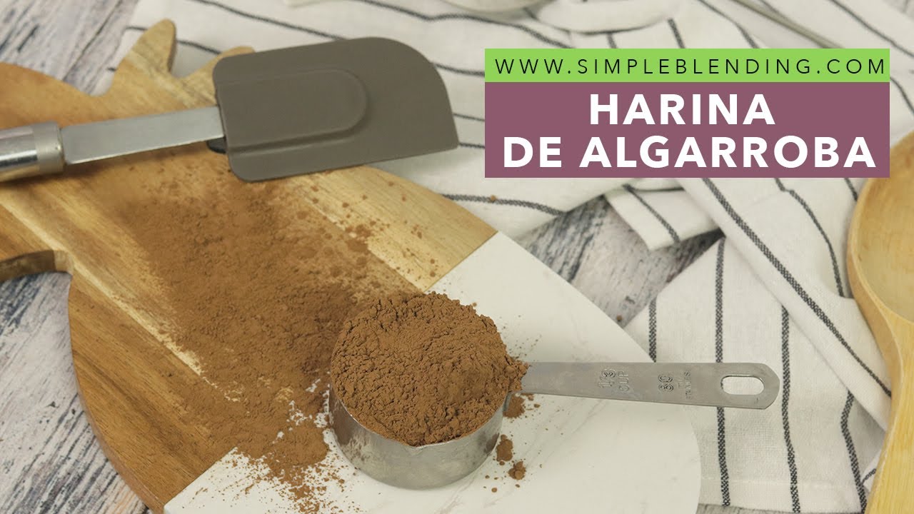 Harina de algarroba: ¿qué es?