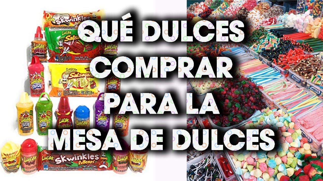 Ideas originales de nombres para mesas de dulces