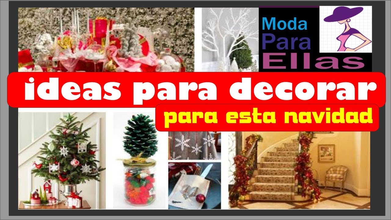 Ideas originales para decorar en Navidad