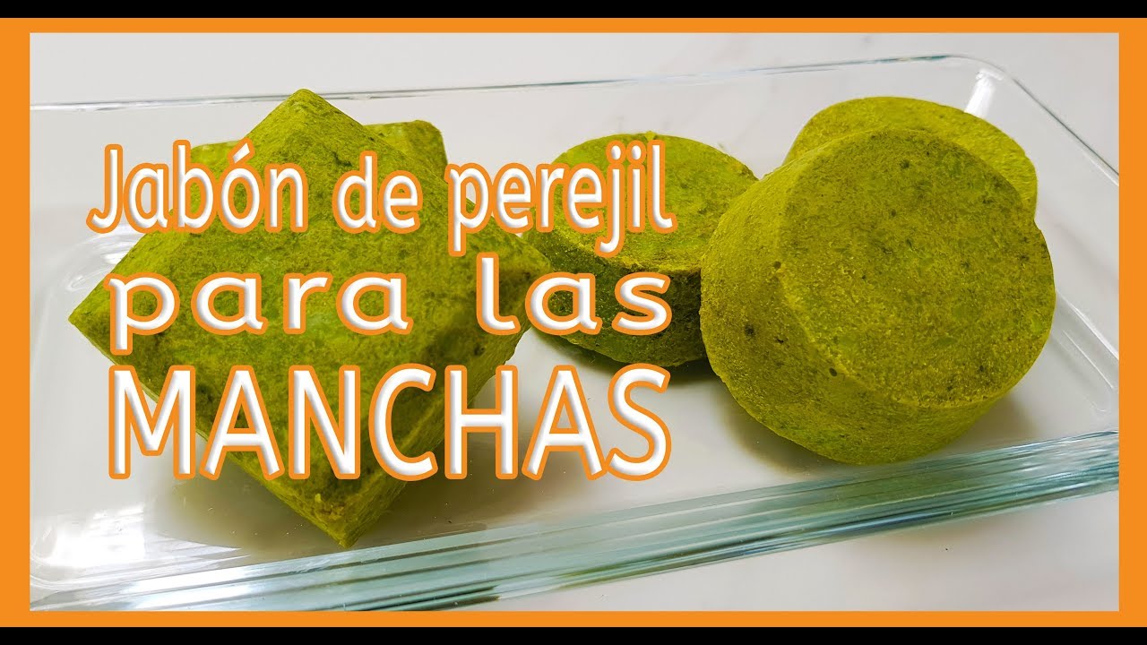 Jabón natural para manchas faciales