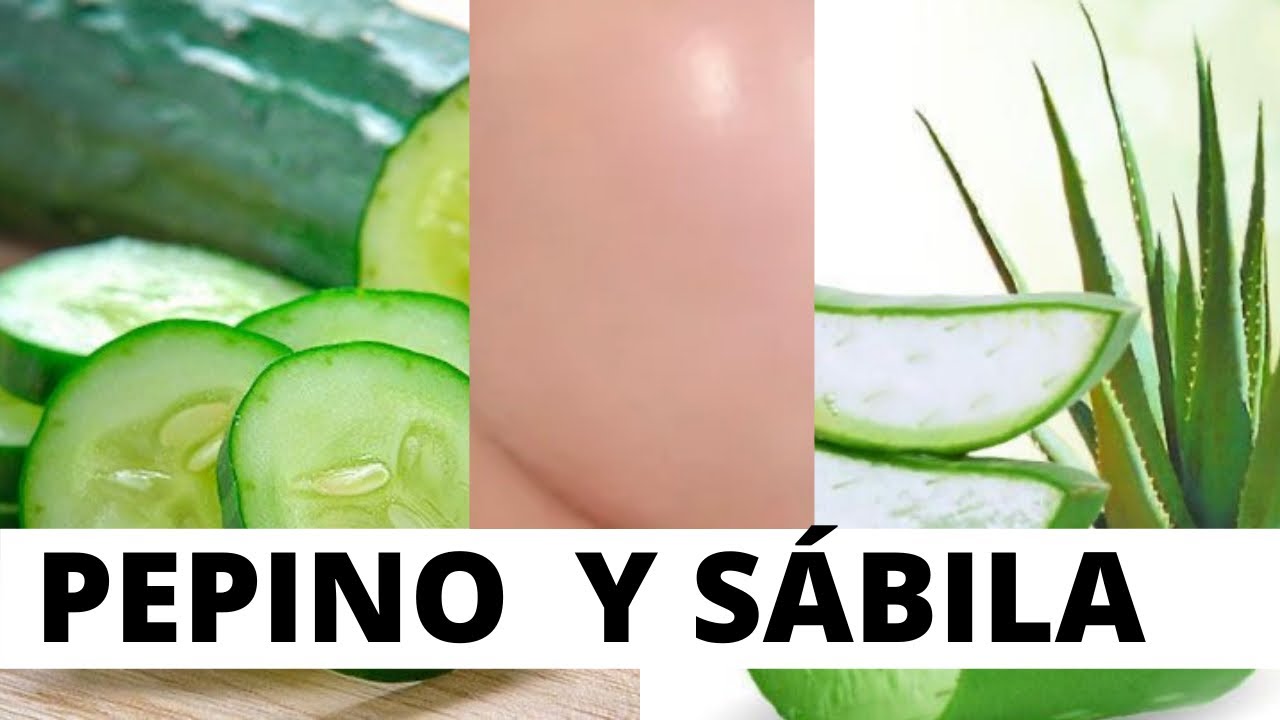 Mascarilla de sábila pepino y aceite de oliva: belleza natural
