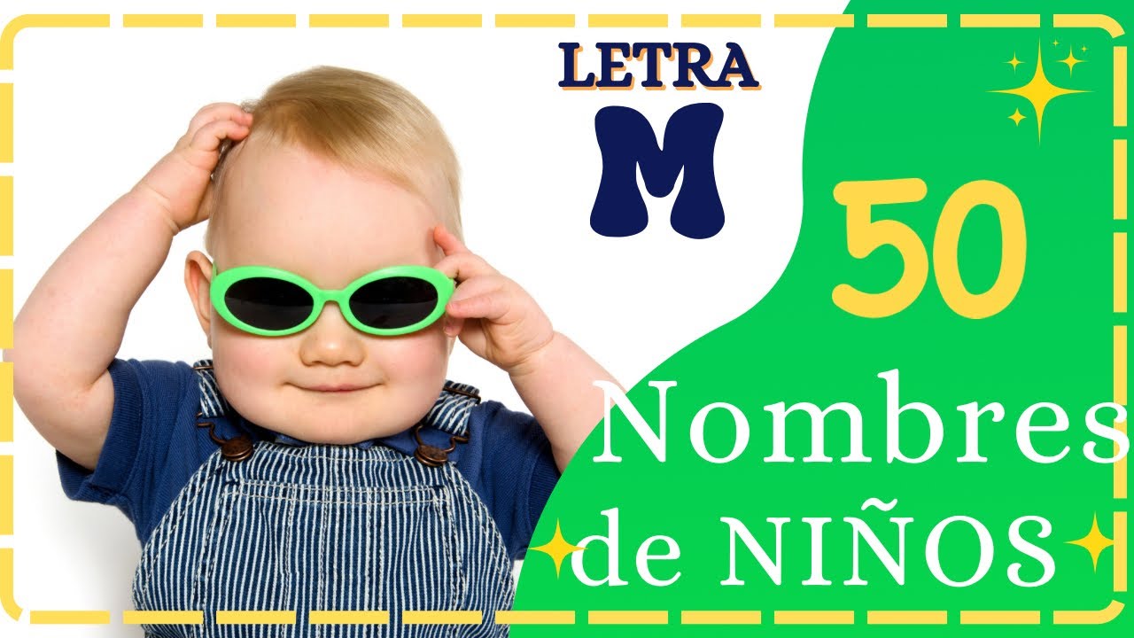 Nombres con m para bebés