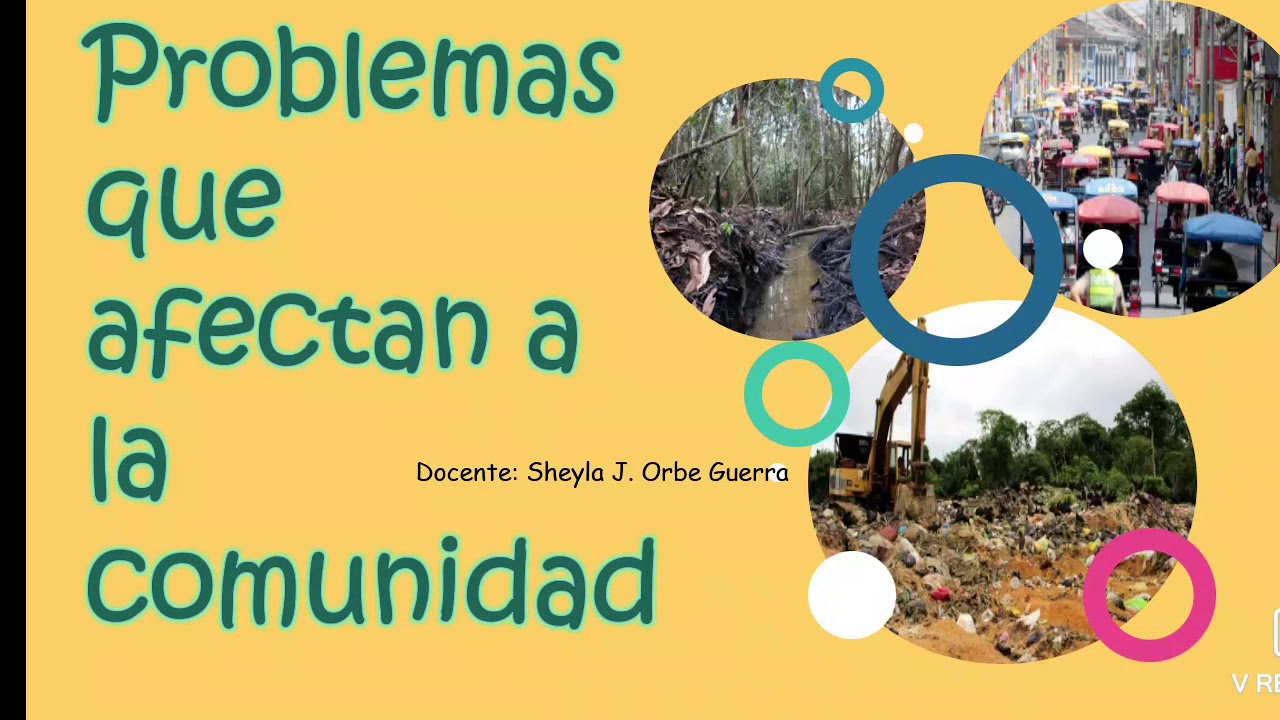 Problemas comunitarios y soluciones eficaces